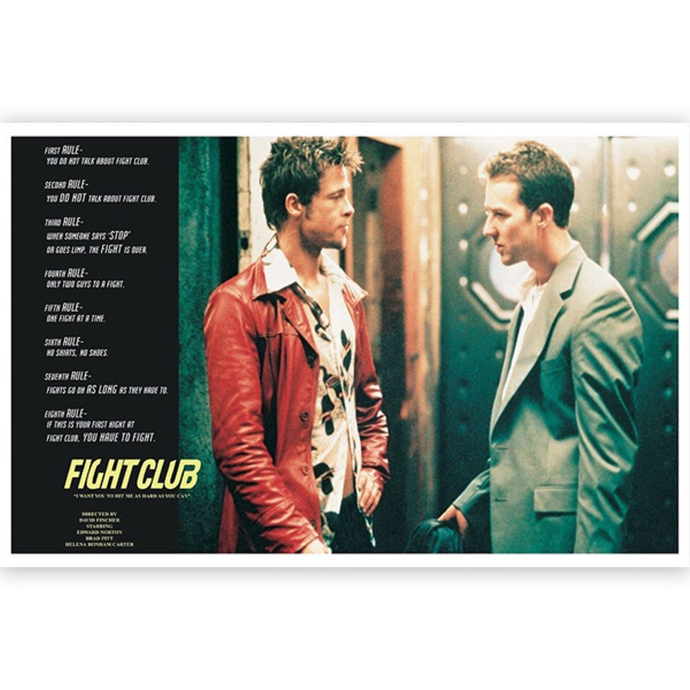 FIGHT CLUB - Rules Of Fight Club / バックボード入り / コレクターズ仕様ミニ